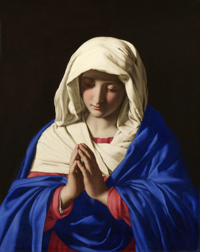 Sassoferrato, The Virgin in Prayer (1640-1650)